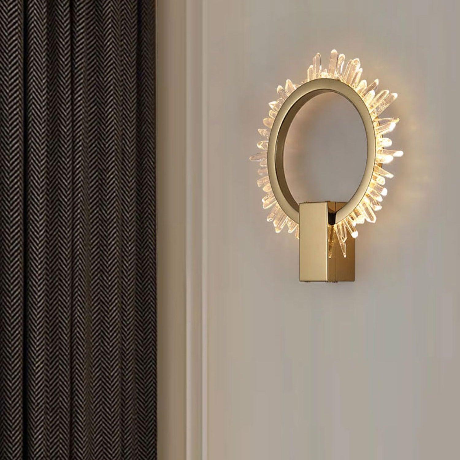 Willa Applique Murale Cristal Moderne