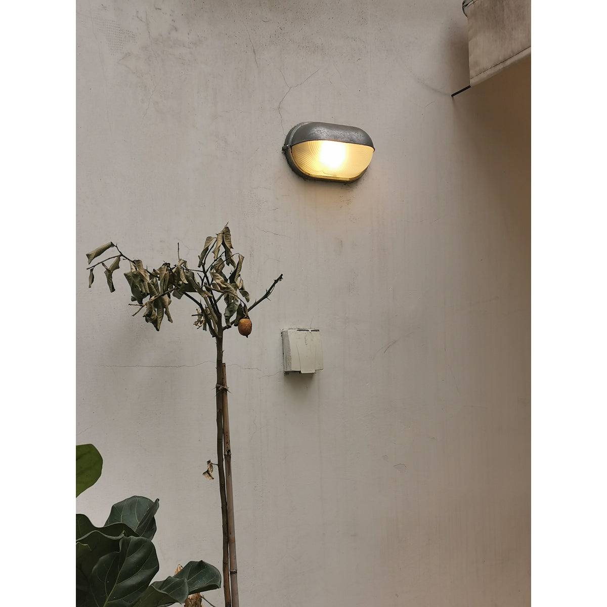 Ulvelos Lampe Murale Vintage Industrielle en Métal pour l'Extérieur