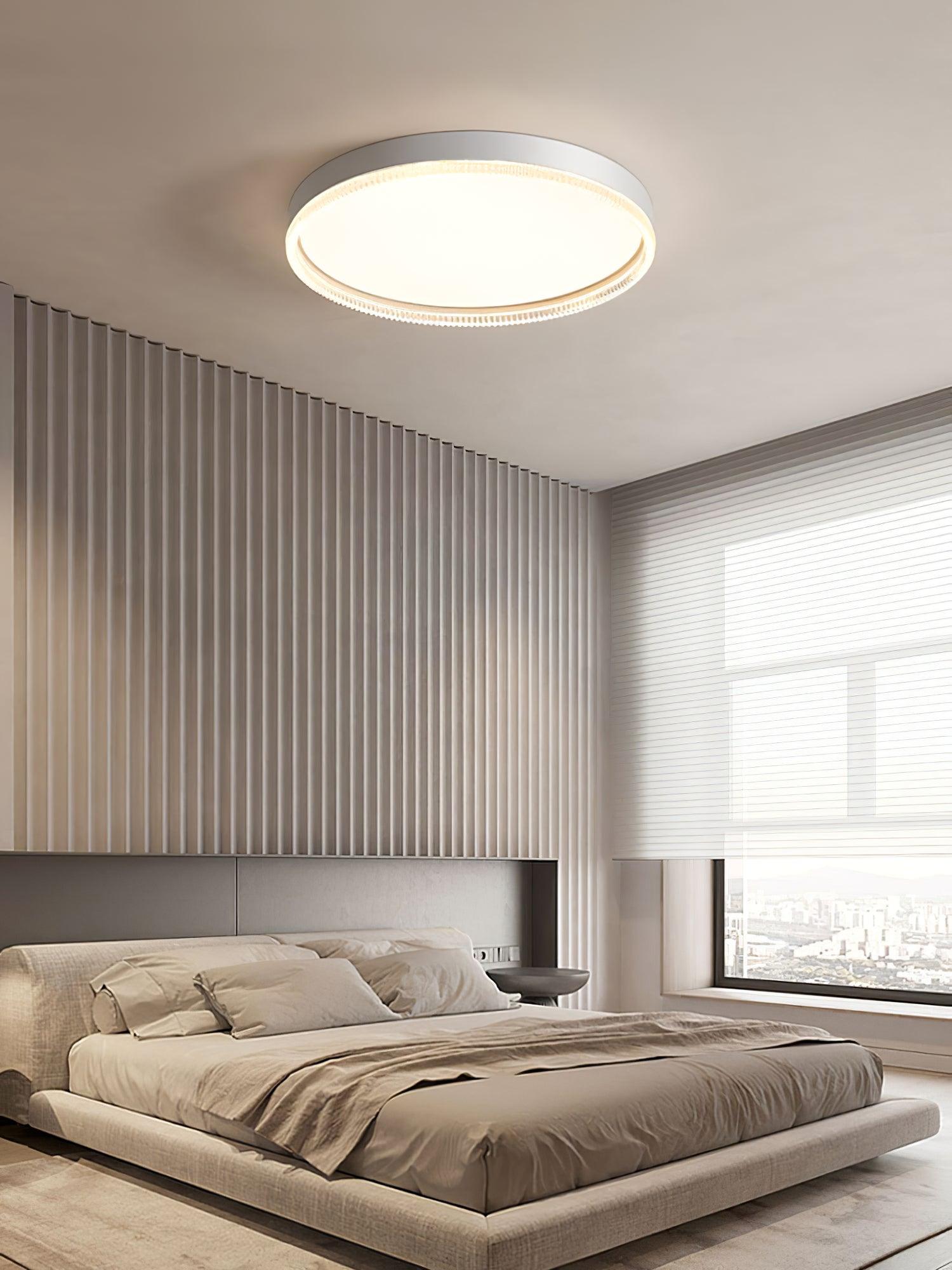 Solara Plafonnier Minimaliste Blanc