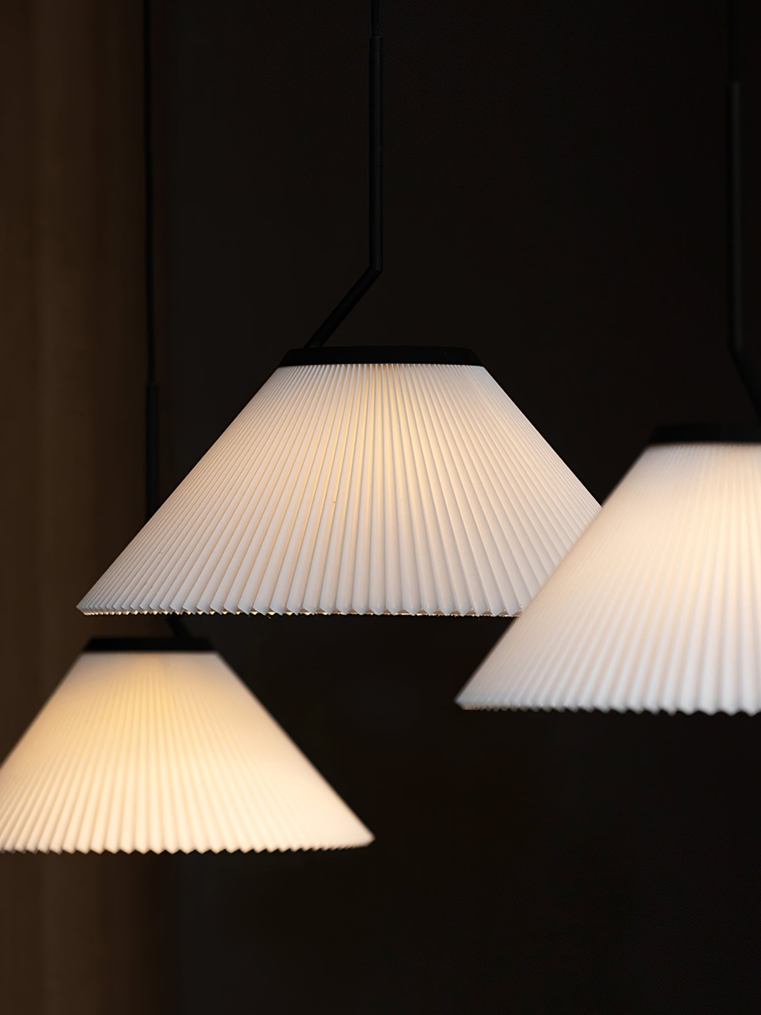 Nebra Plissé Suspension Tissu Minimaliste