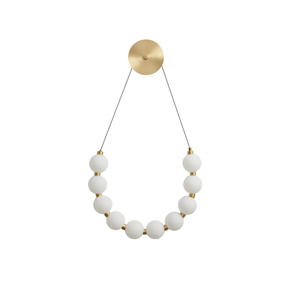 Ilirel Applique Murale Art Collier Anneau en Laiton