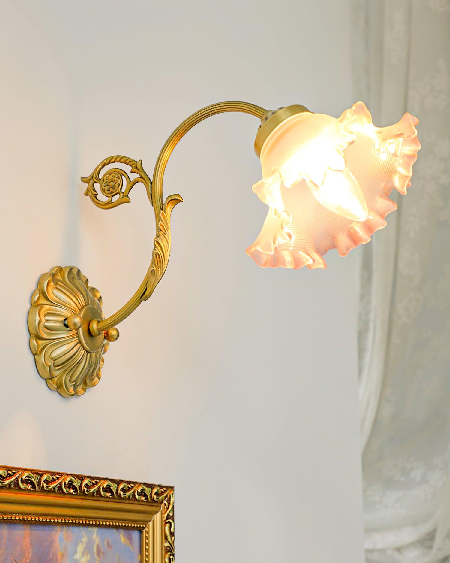 Neiman Applique Murale Volant Rose