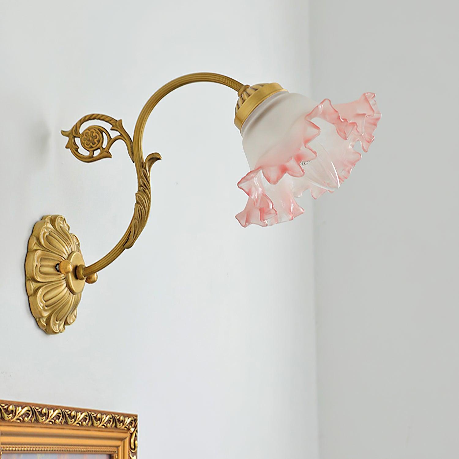 Neiman Applique Murale Volant Rose