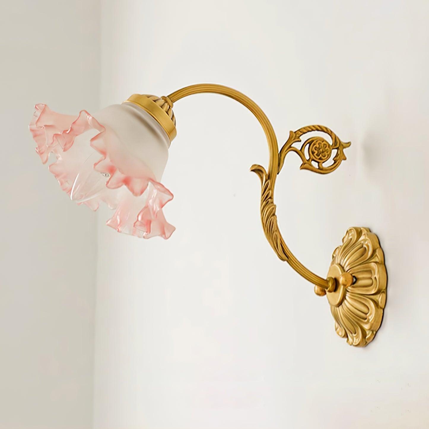 Neiman Applique Murale Volant Rose