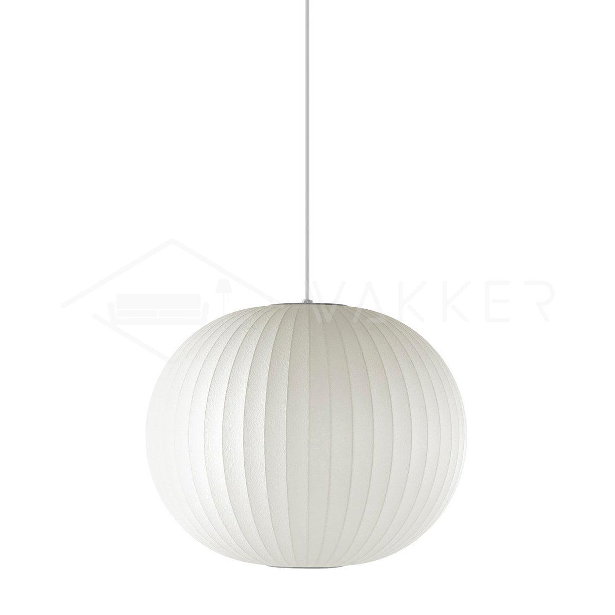 Nebula Lampe Suspendue en Soie de Mûrier Boule
