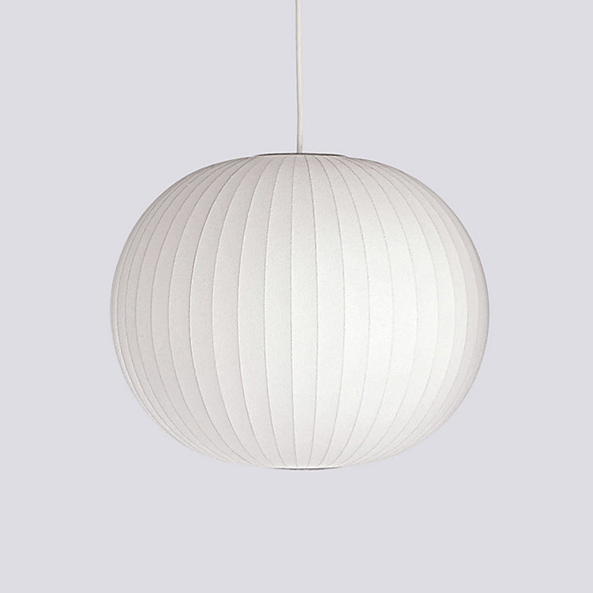 Nebula Lampe Suspendue en Soie de Mûrier Boule