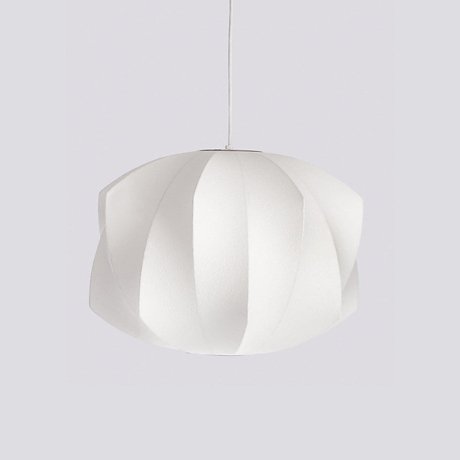 Nebula Lampe Suspendue en Soie de Mûrier Boule