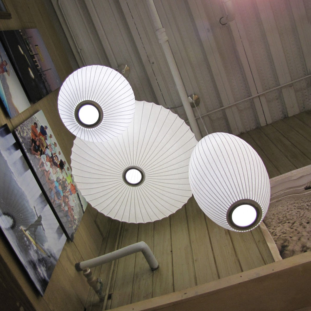 Nebula Lampe Suspendue en Soie de Mûrier Boule