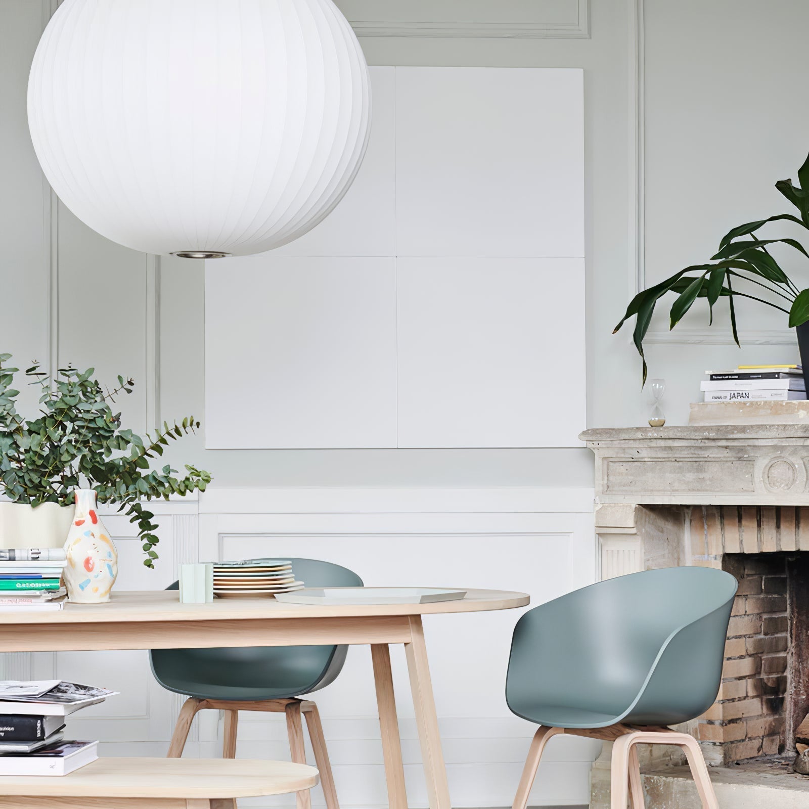Solarnce Suspension Minimaliste en Soie et Acier