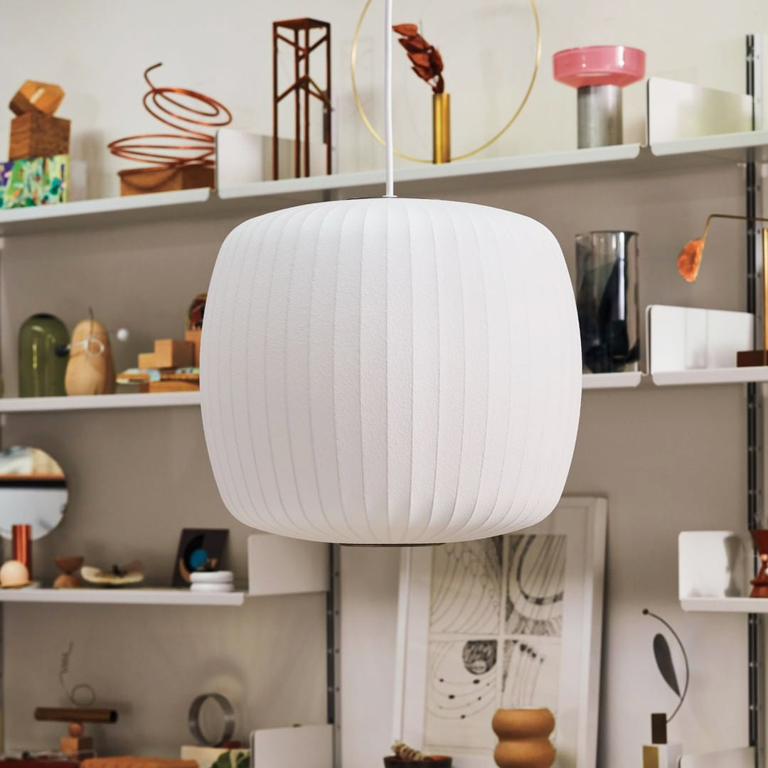 Solarnce Suspension Minimaliste en Soie et Acier