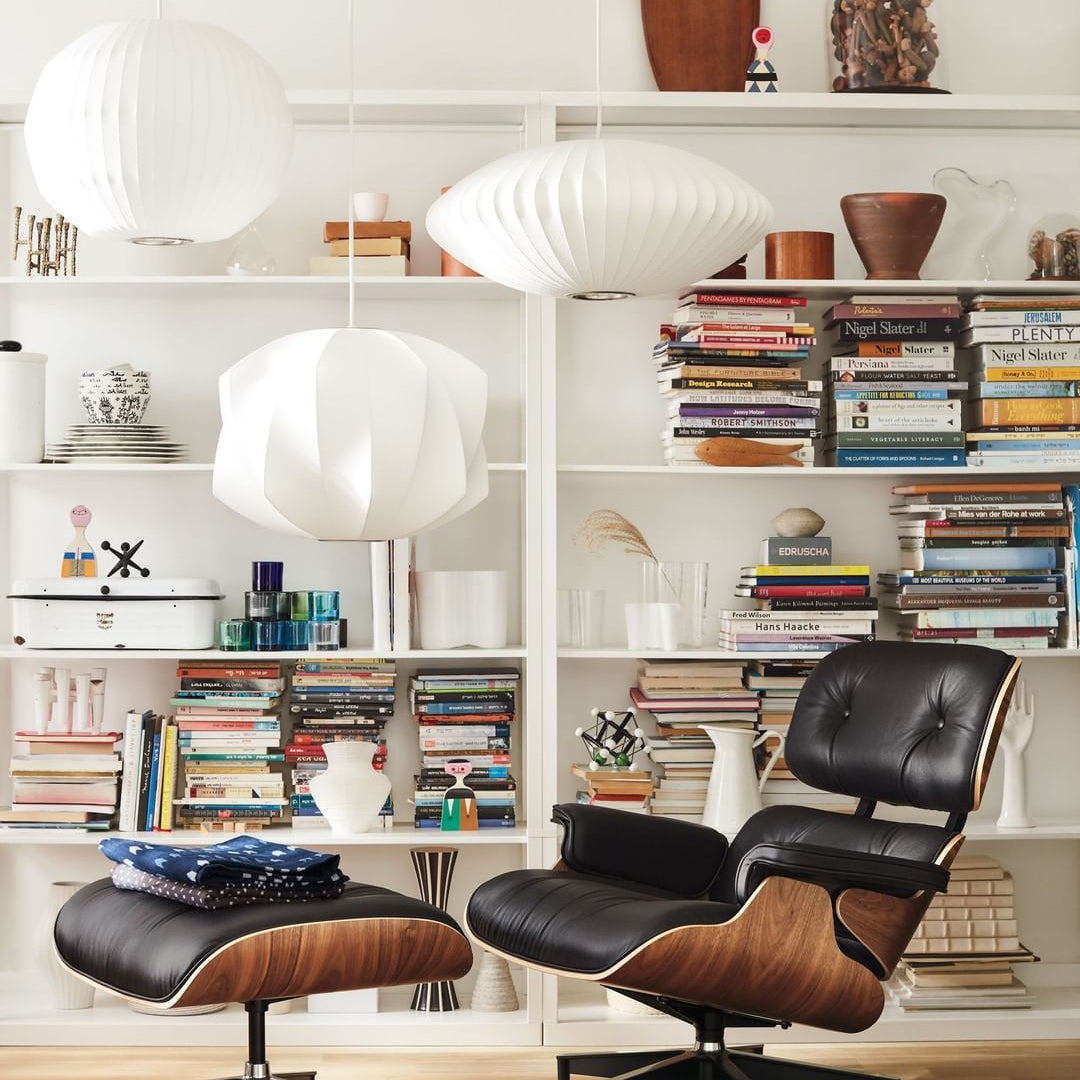 Nebula Lampe Suspendue en Soie de Mûrier Boule