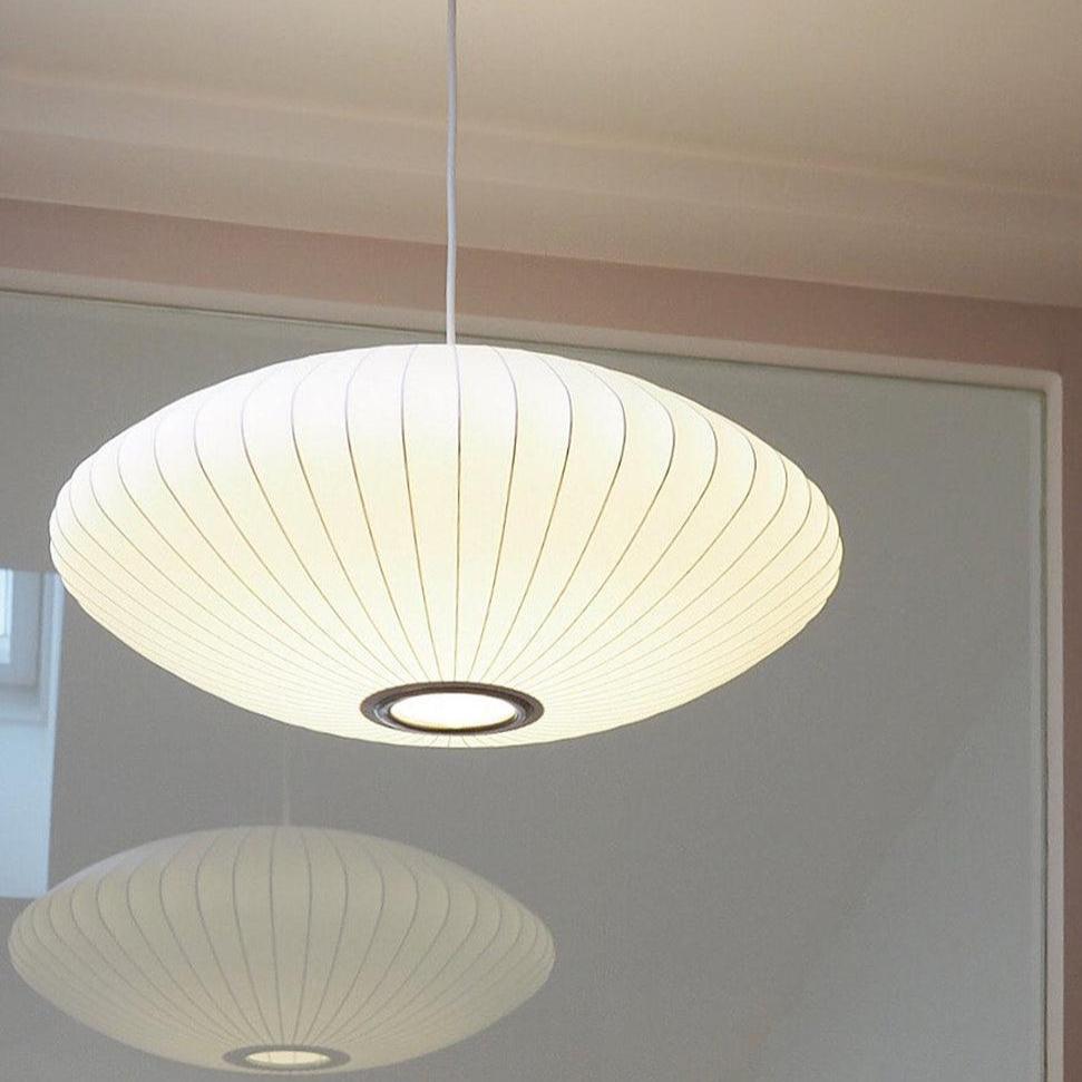 Nebula Lampe Suspendue en Soie de Mûrier Boule