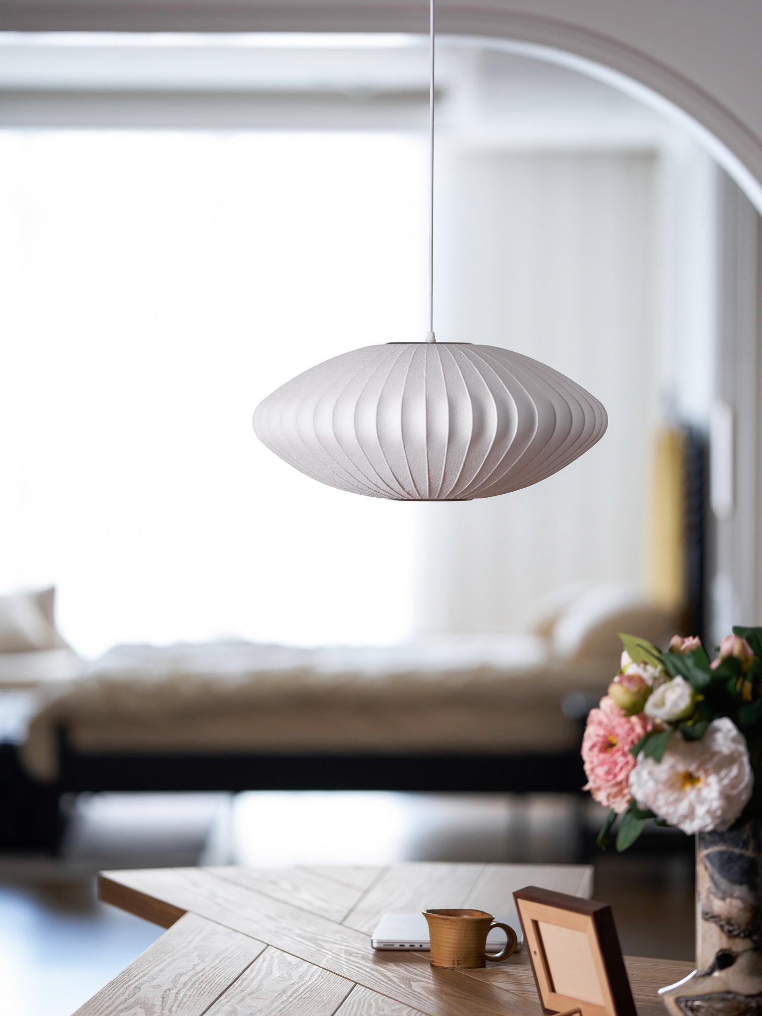 Alvaris Suspension Moderne Blanche