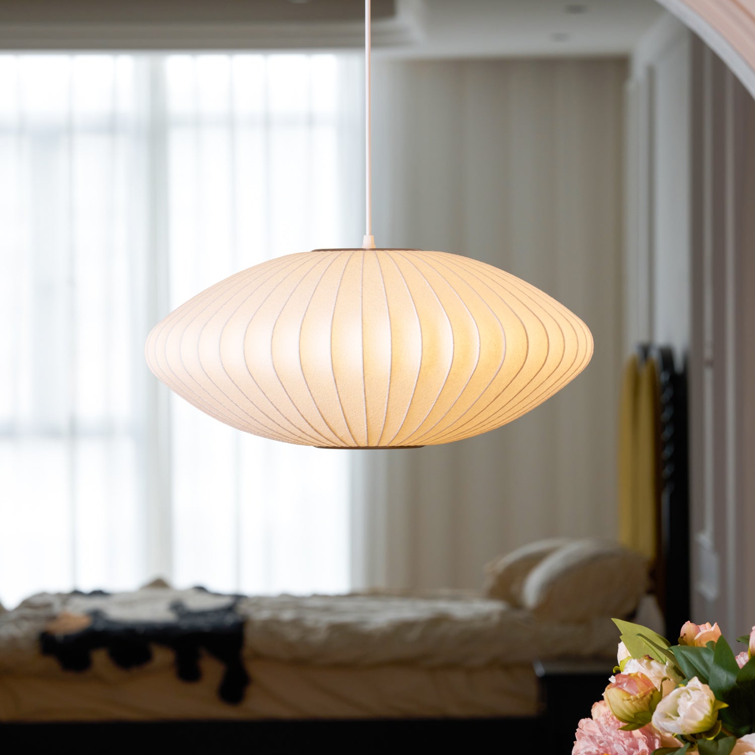 Alvaris Suspension Moderne Blanche