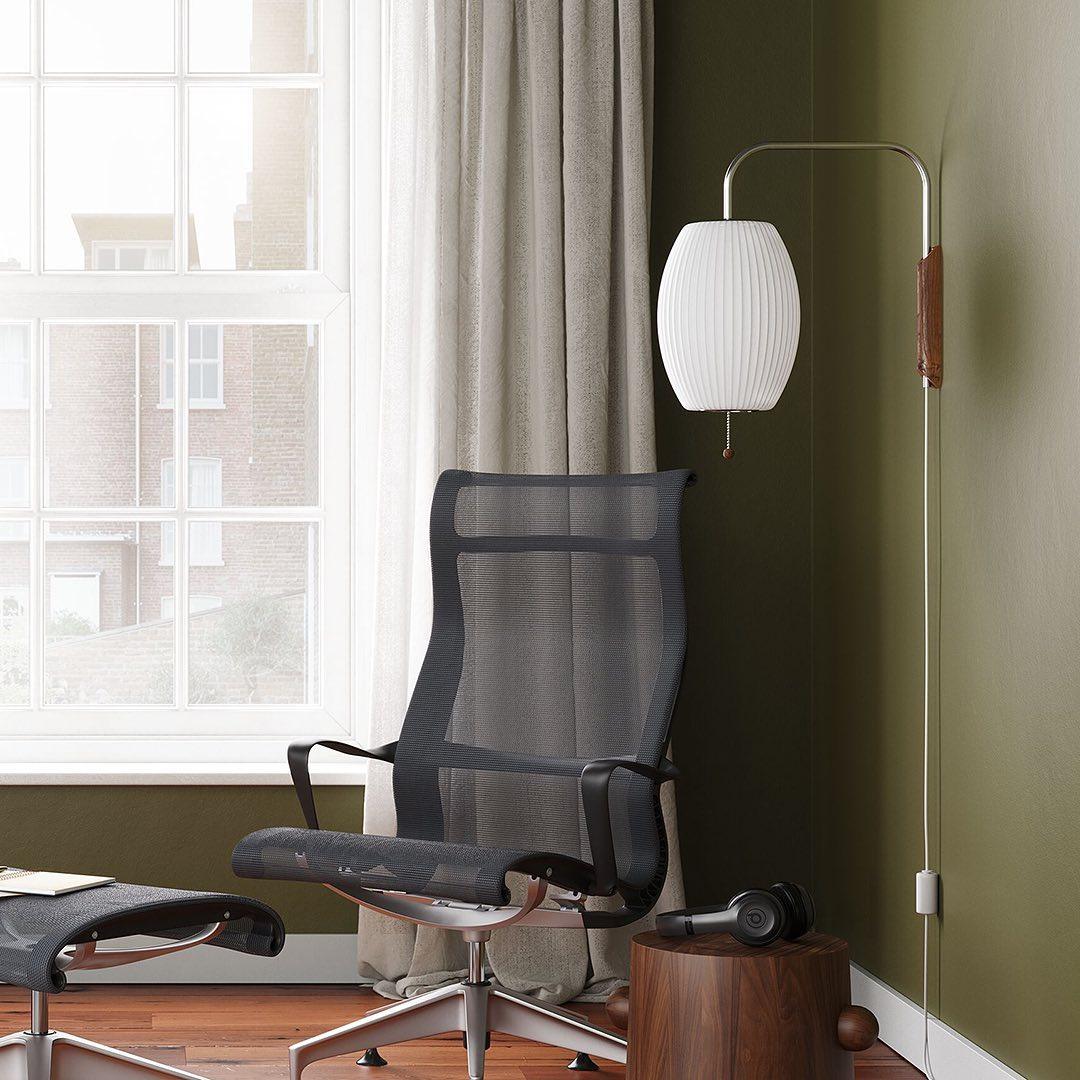 Lustra Wall Sconce Walnut Ball
