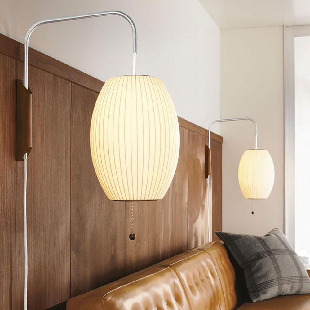Lustra Wall Sconce Walnut Ball