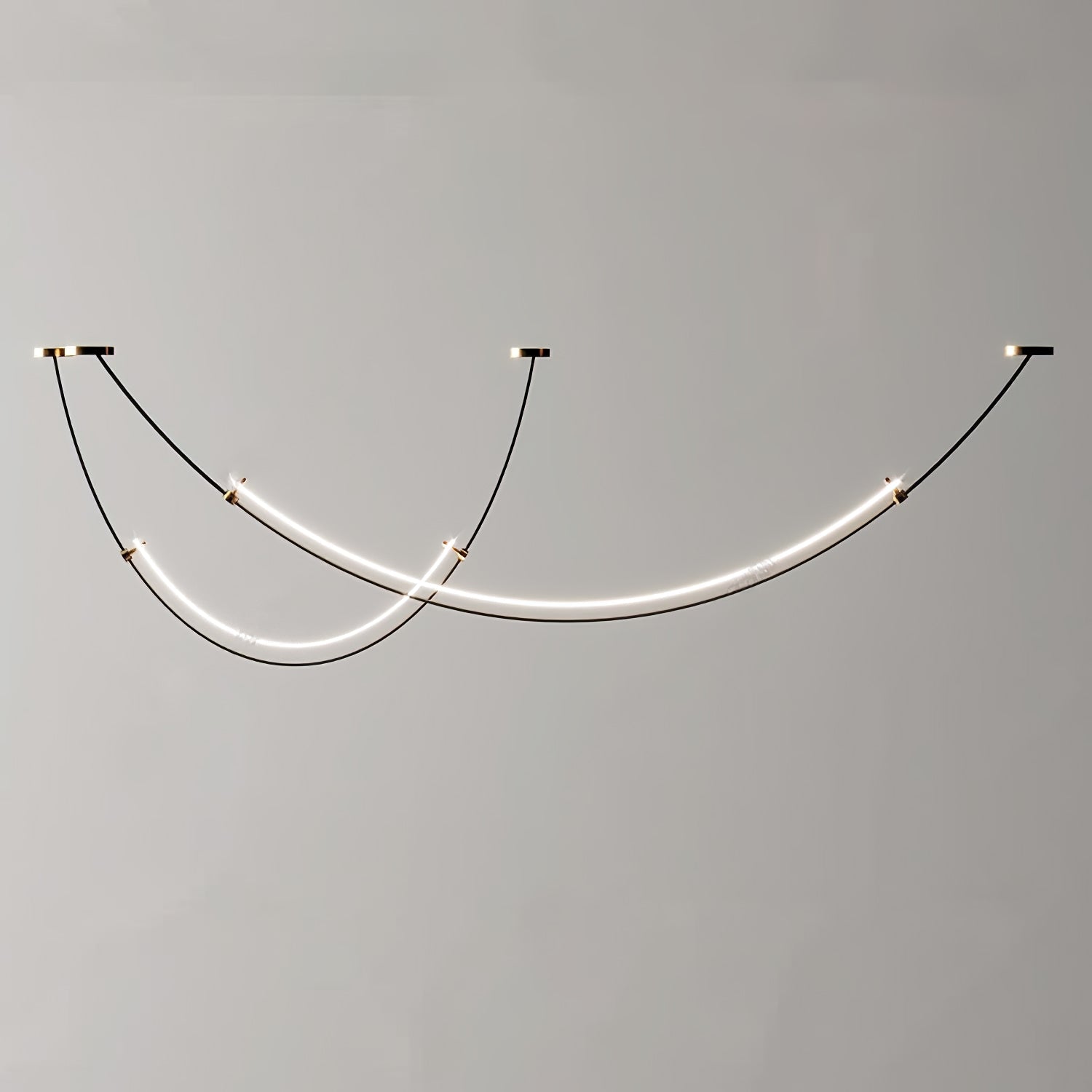 Zephira Suspension LED Courbée