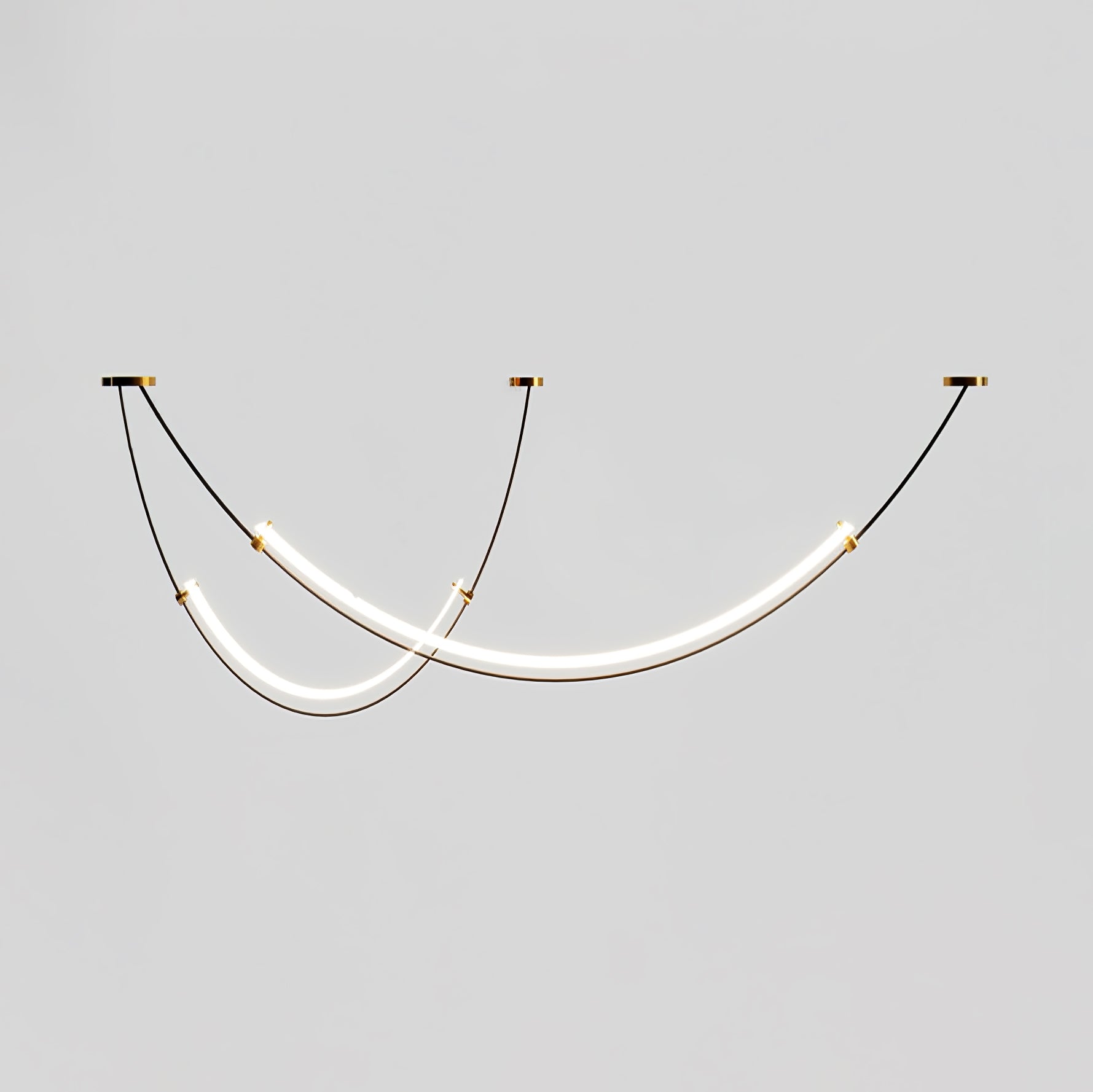 Zephira Suspension LED Courbée
