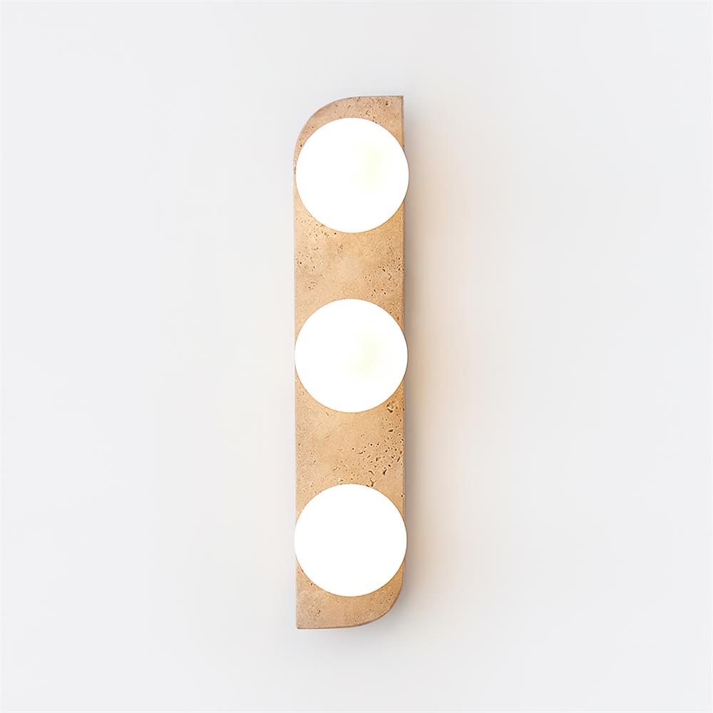 Ritta Applique Murale Moderne en Travertin