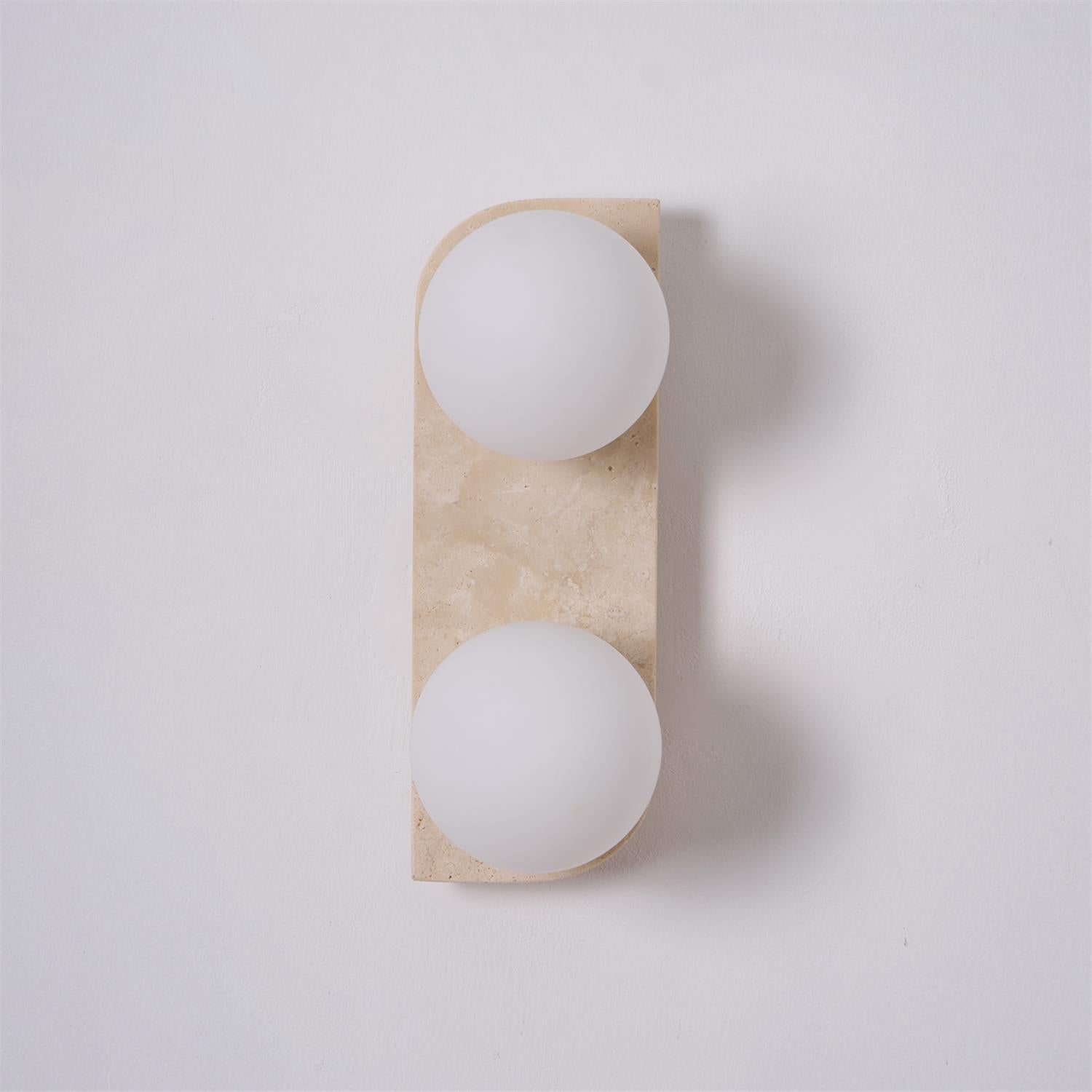 Alsilis Applique Murale Minimaliste en Travertin