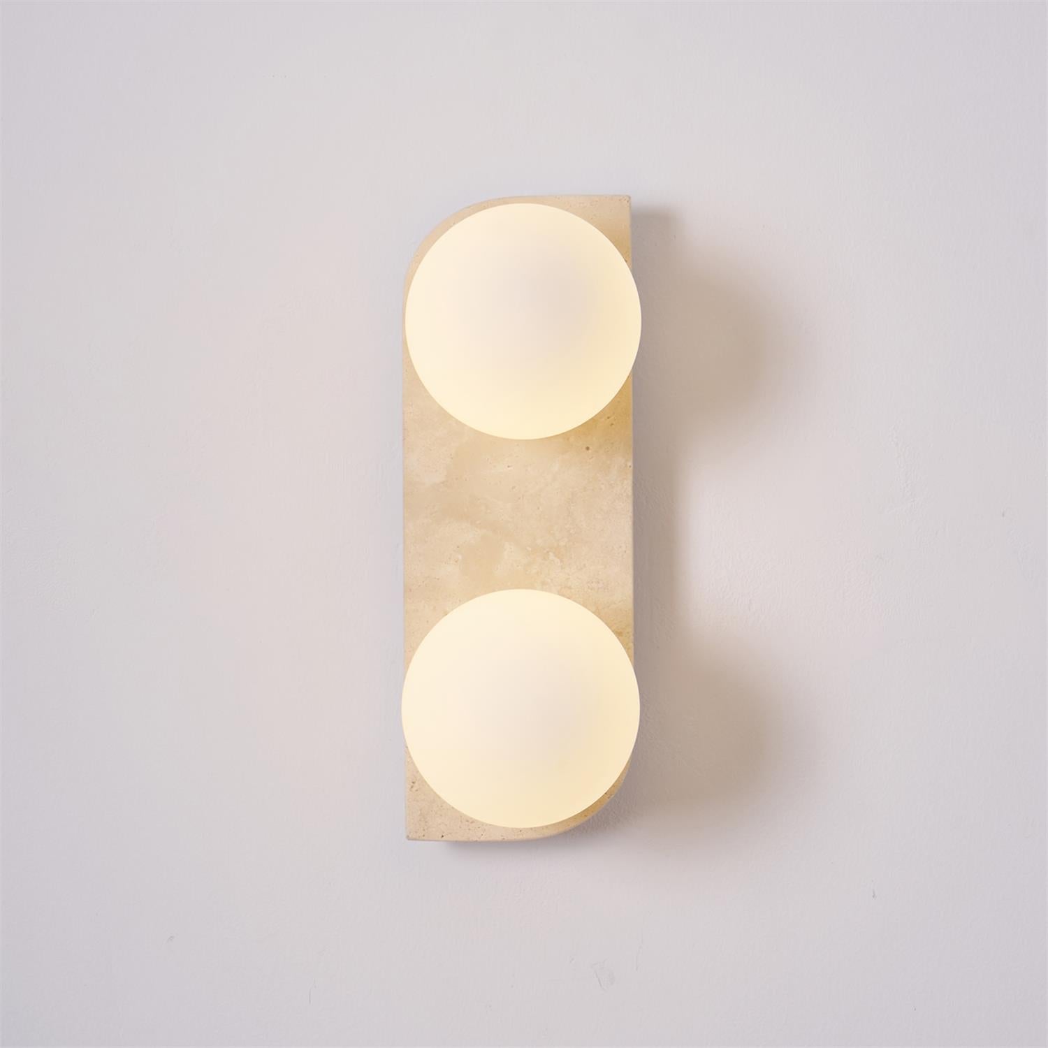 Alsilis Applique Murale Minimaliste en Travertin