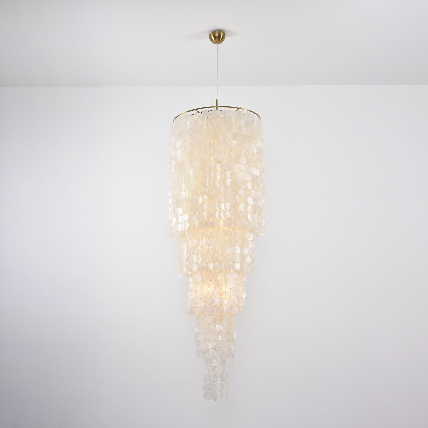 Eloryra Lustre en Verre en Cascade