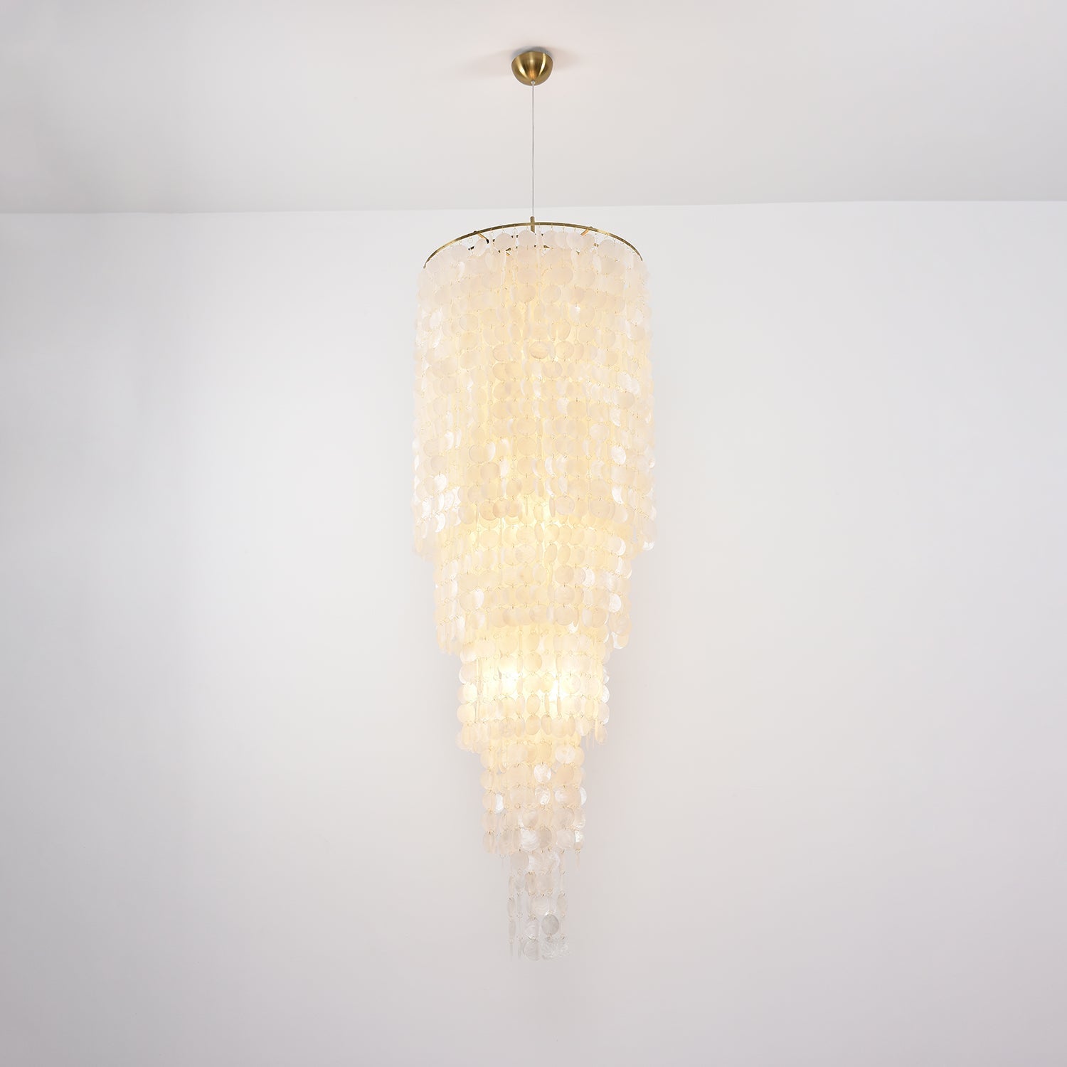 Eloryra Lustre en Verre en Cascade
