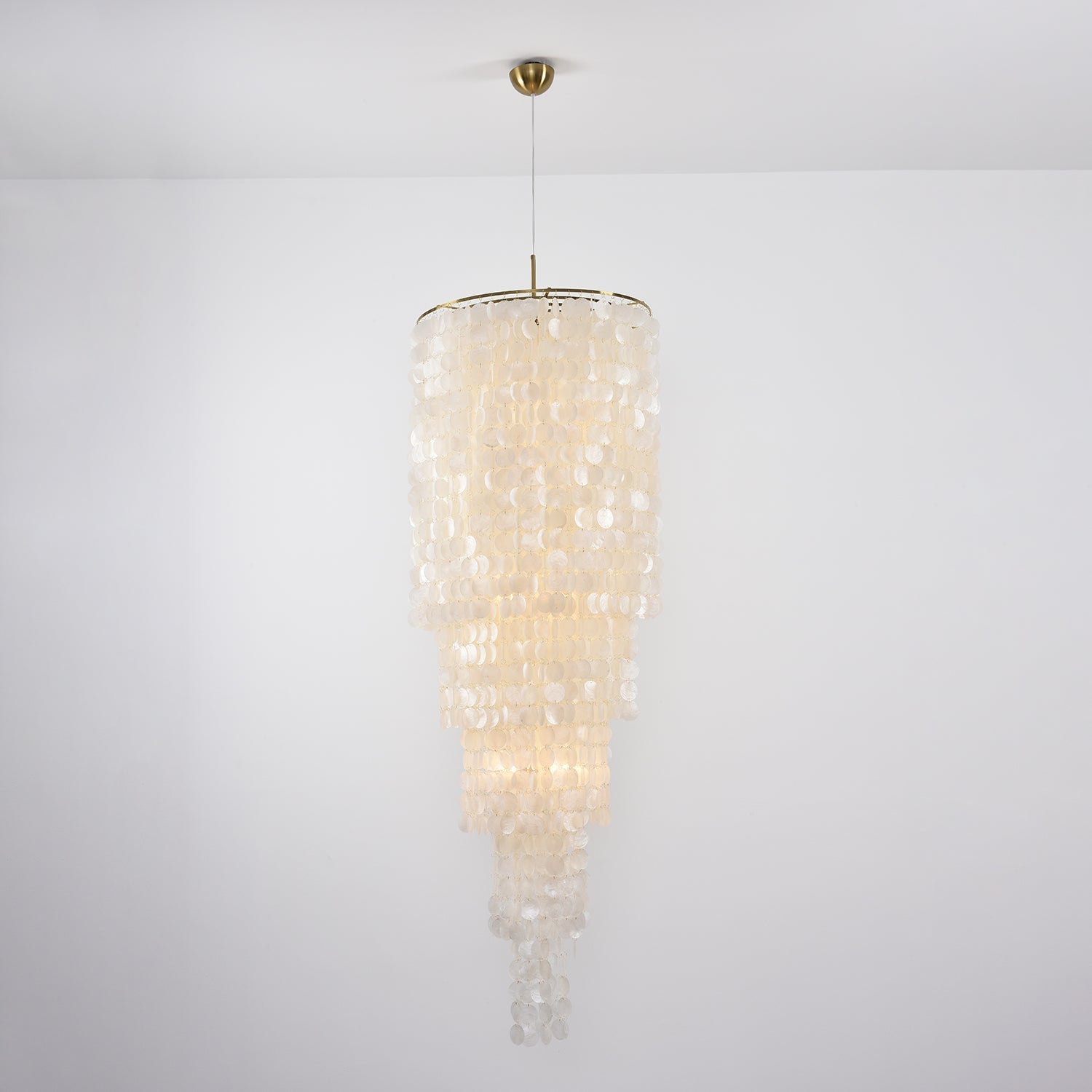 Eloryra Lustre en Verre en Cascade