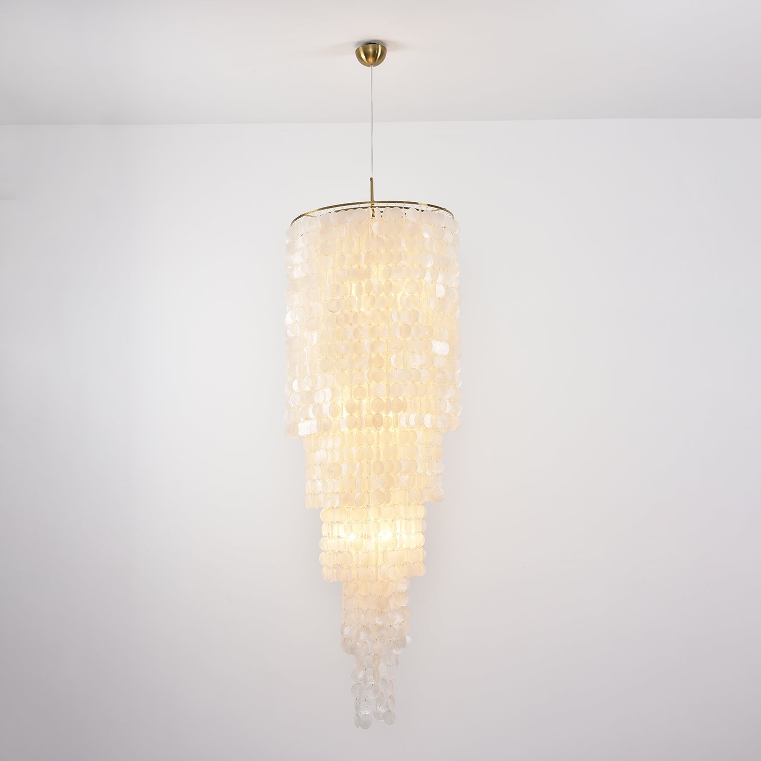 Eloryra Lustre en Verre en Cascade