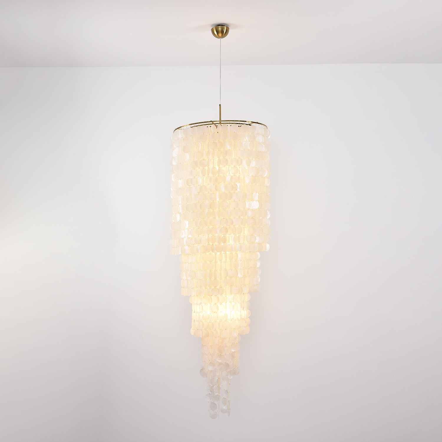Eloryra Lustre en Verre en Cascade