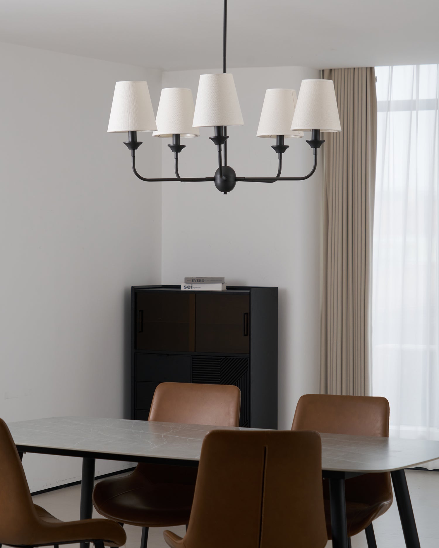 Piaf Lustre Grands Bras Symétriques