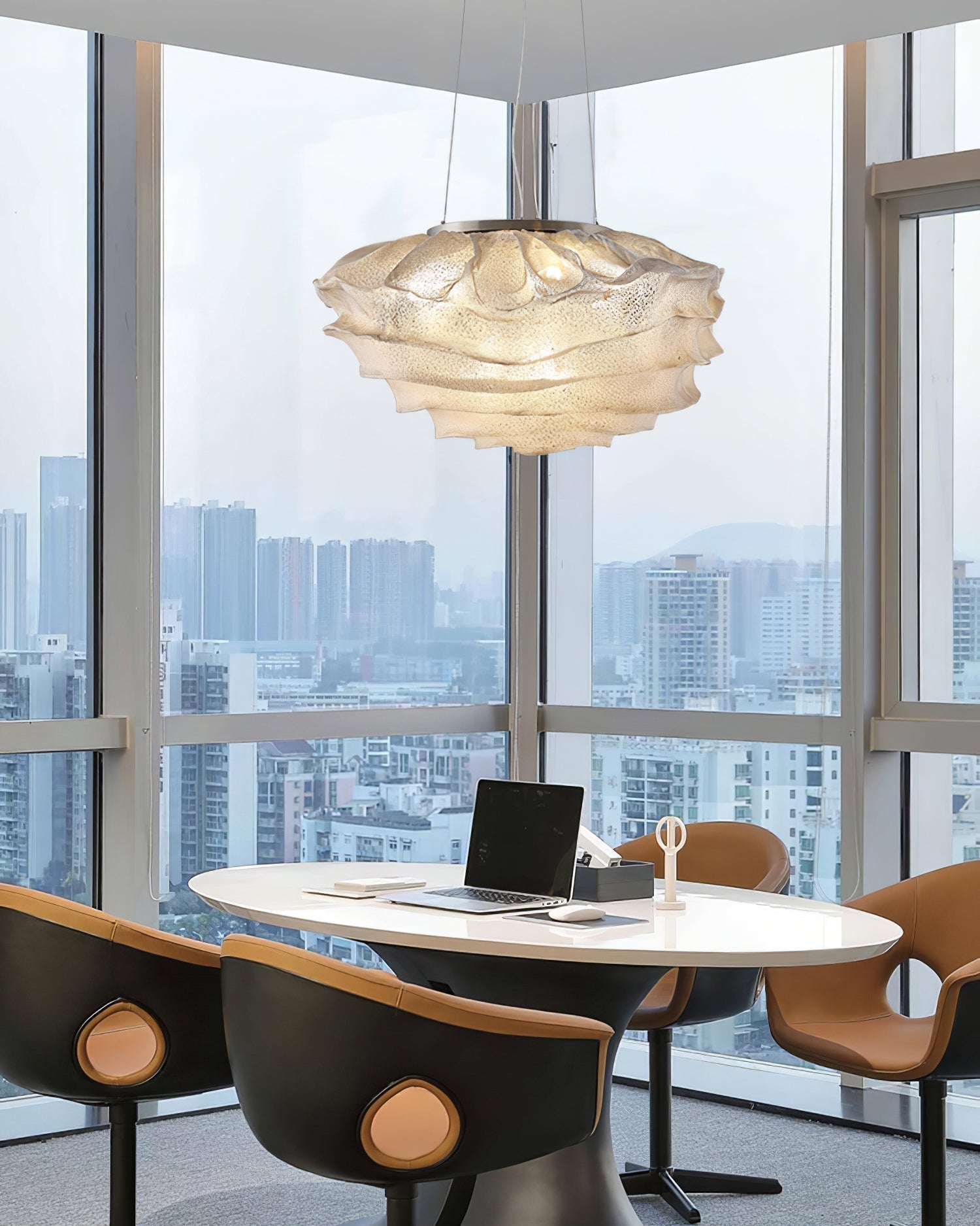 Wavern Suspension Lampe Artistique en Acier