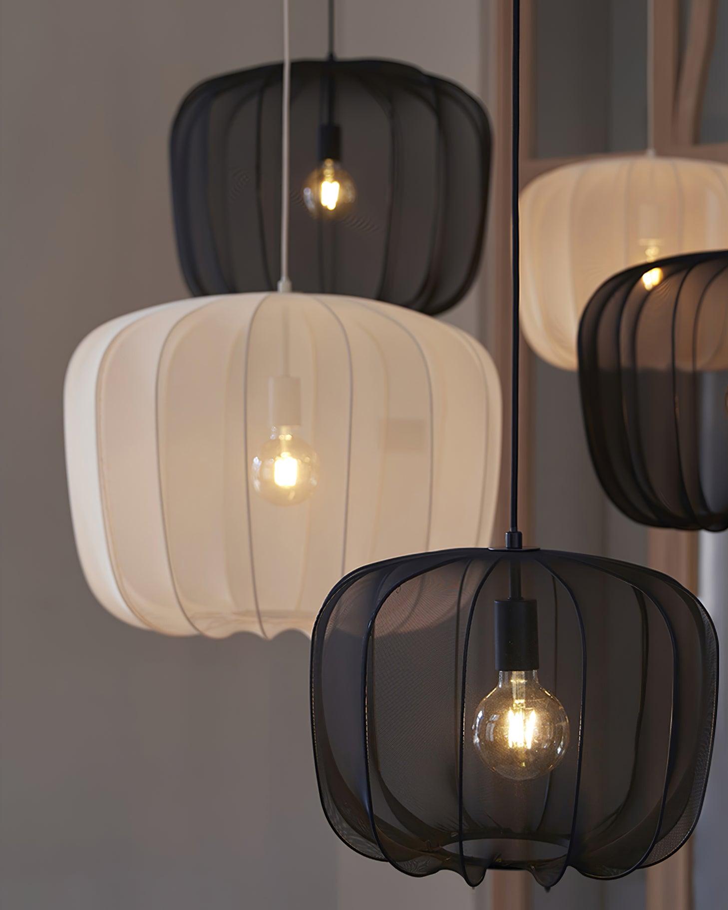 Nevola Lampe Suspendue Écran en Maille Minimaliste