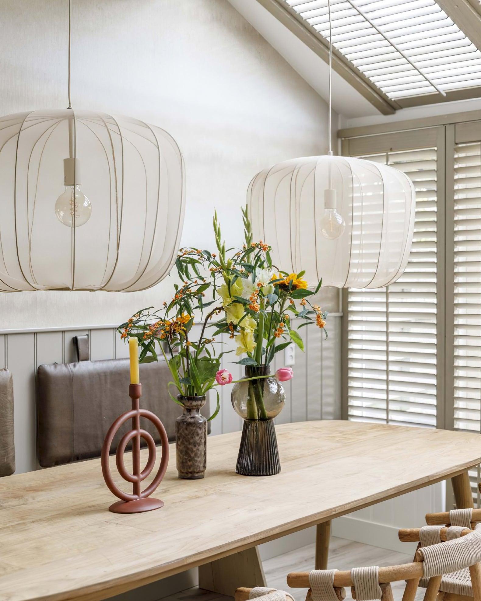 Nevola Lampe Suspendue Écran en Maille Minimaliste