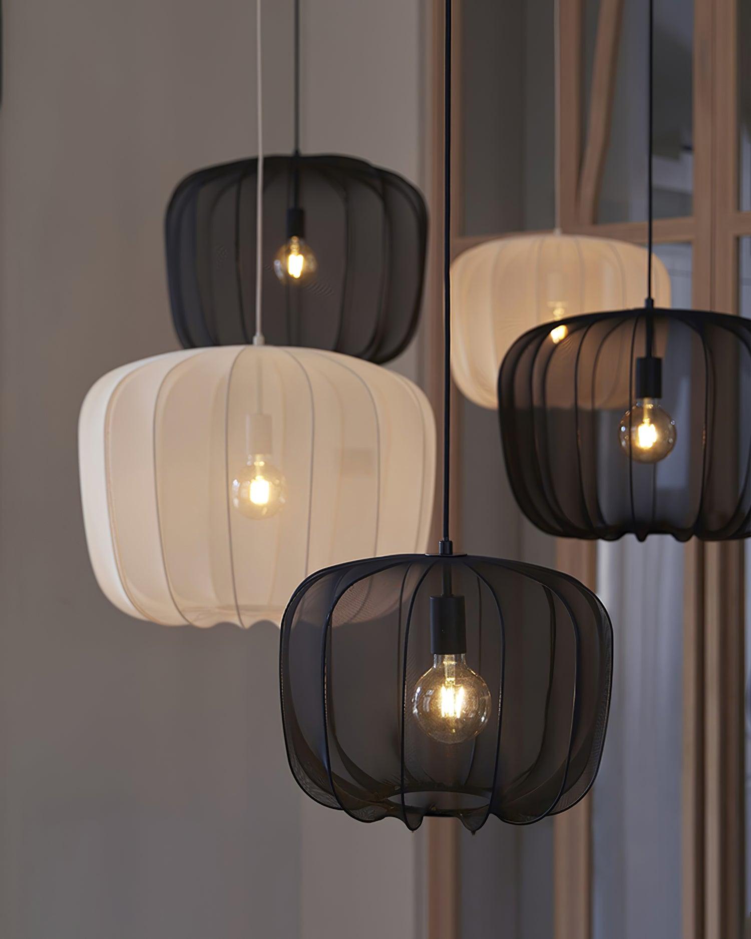 Nevola Lampe Suspendue Écran en Maille Minimaliste
