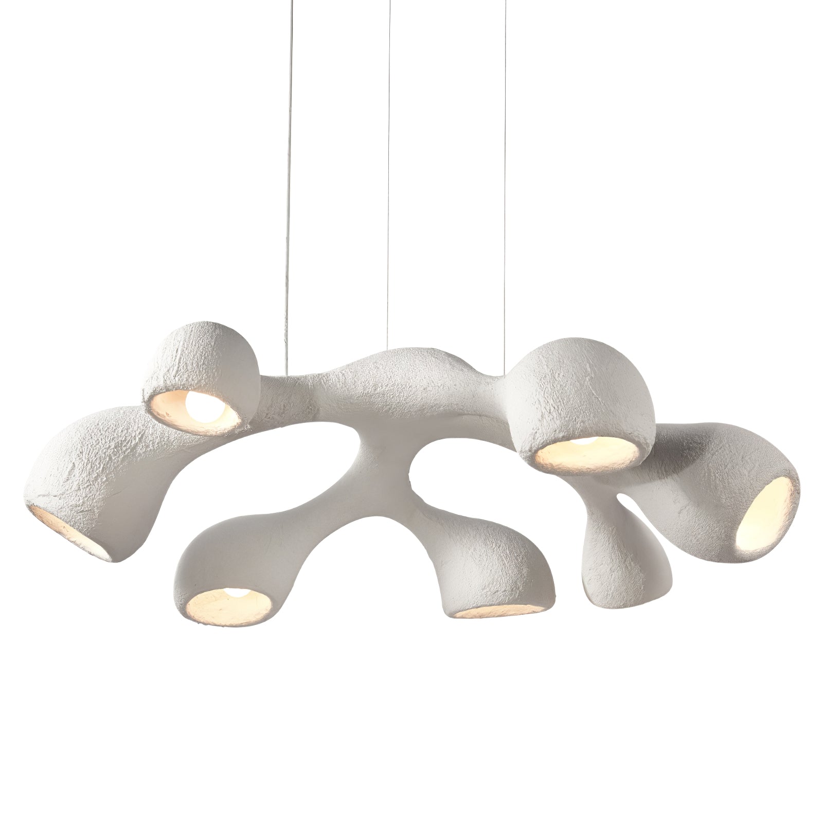 Wave Suspension Polystyrène Moderne
