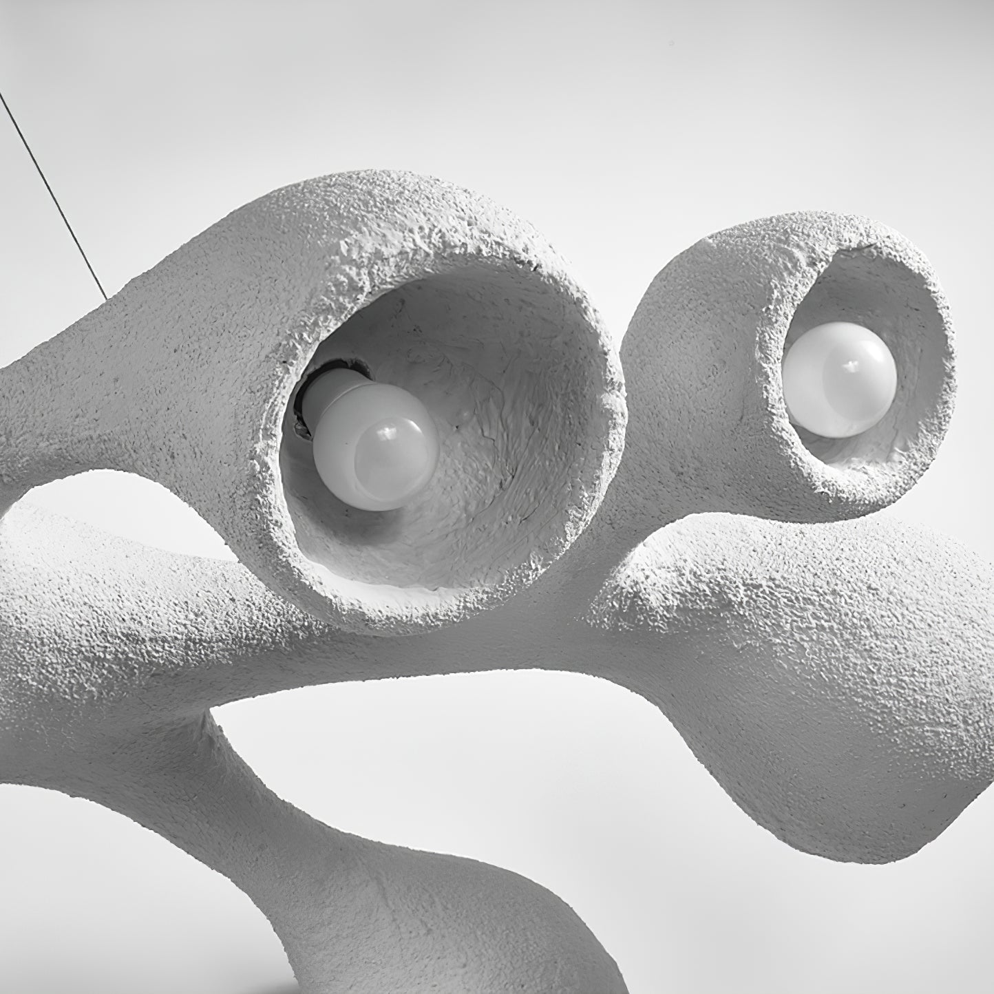 Wave Suspension Polystyrène Moderne