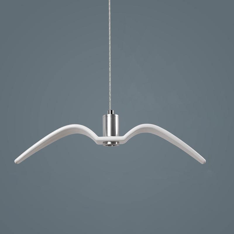 Lustra Suspension Lampe Ailes d'Oiseau pour Salon