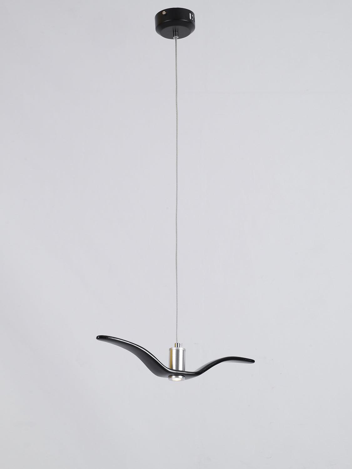 Lustra Suspension Lampe Ailes d'Oiseau pour Salon
