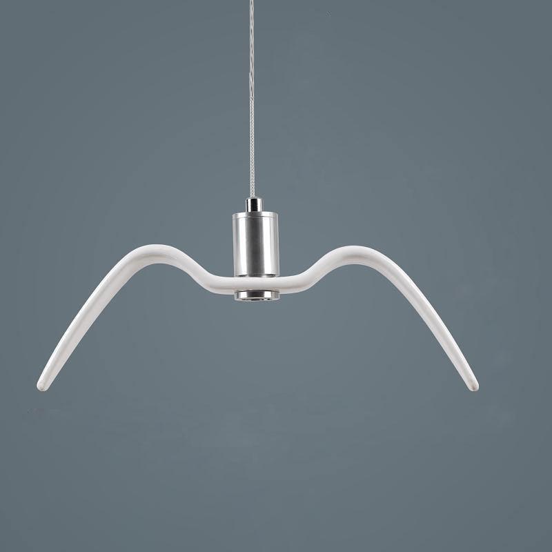 Lustra Suspension Lampe Ailes d'Oiseau pour Salon