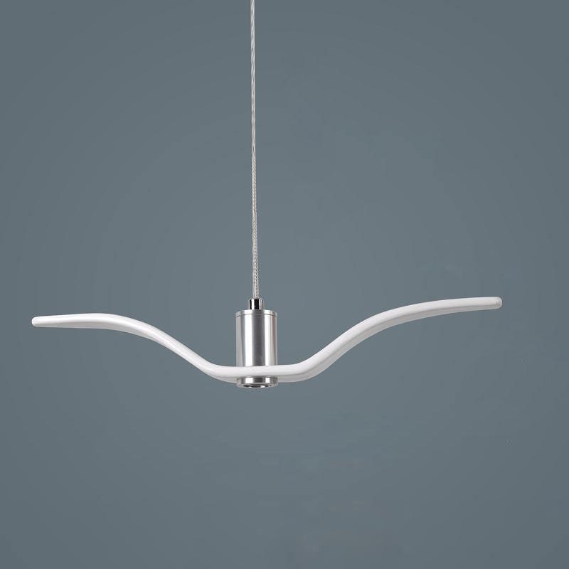 Lustra Suspension Lampe Ailes d'Oiseau pour Salon
