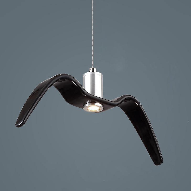 Lustra Suspension Lampe Ailes d'Oiseau pour Salon