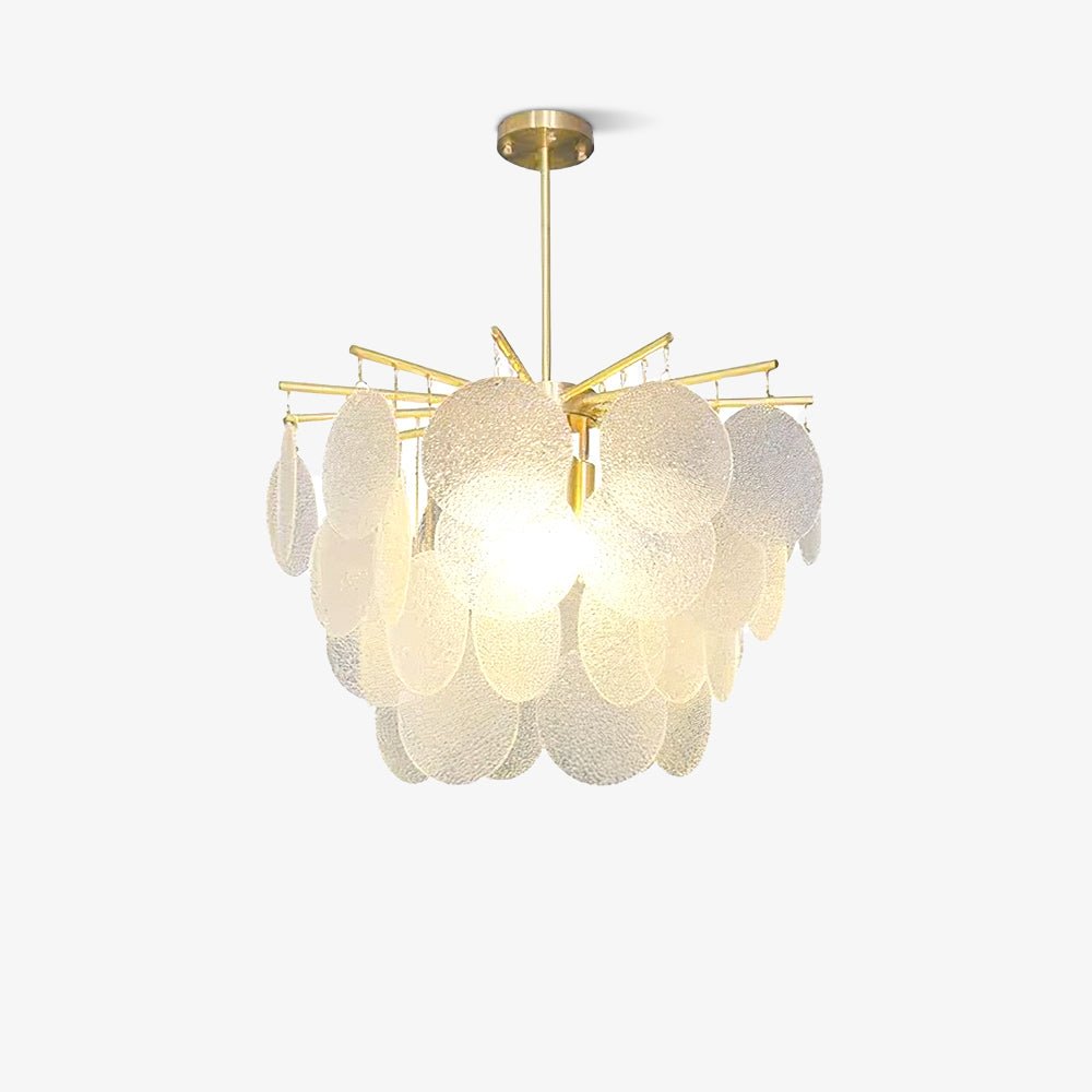 Solara Lustre Nimbus en Verre avec Gouttes
