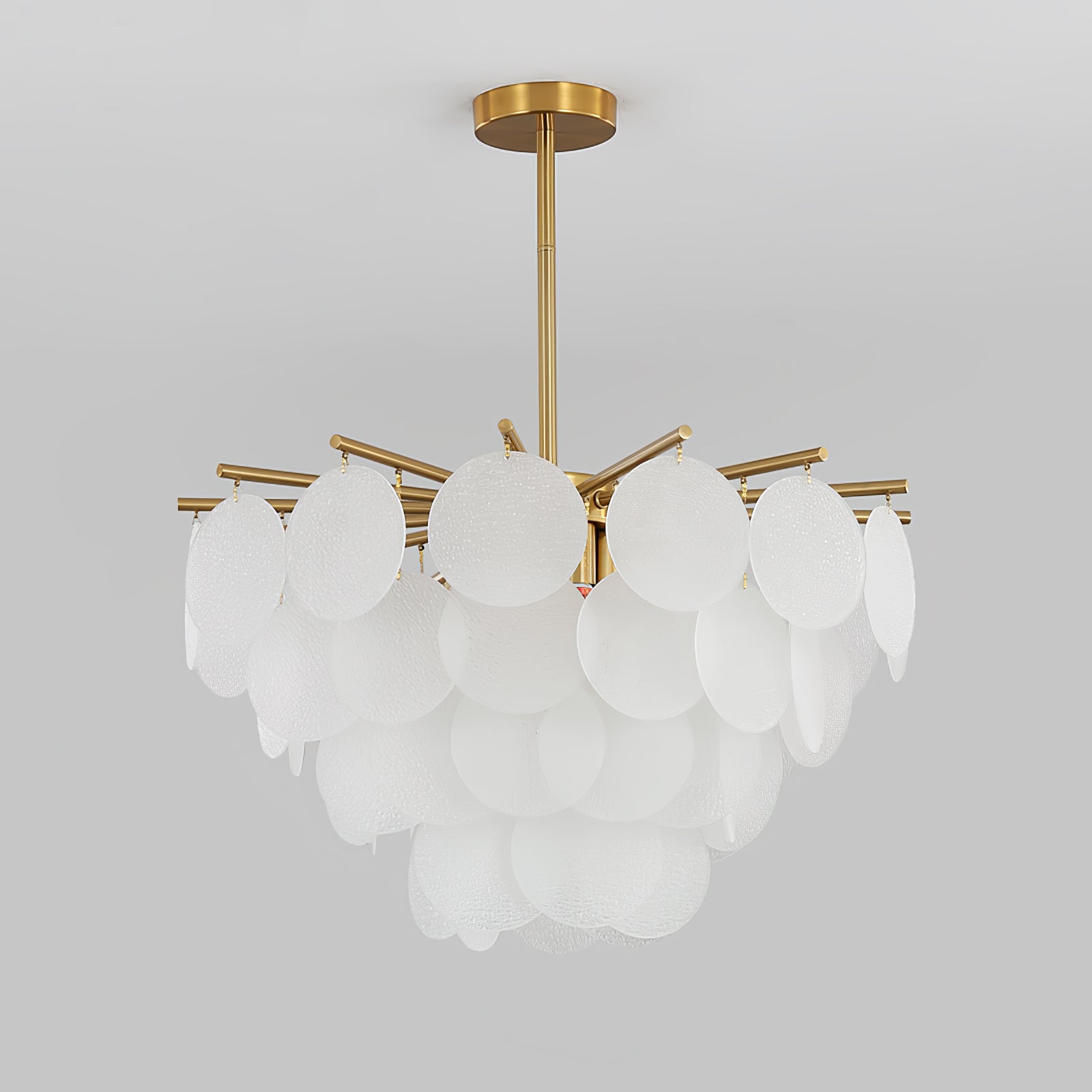 Solara Lustre Nimbus en Verre avec Gouttes