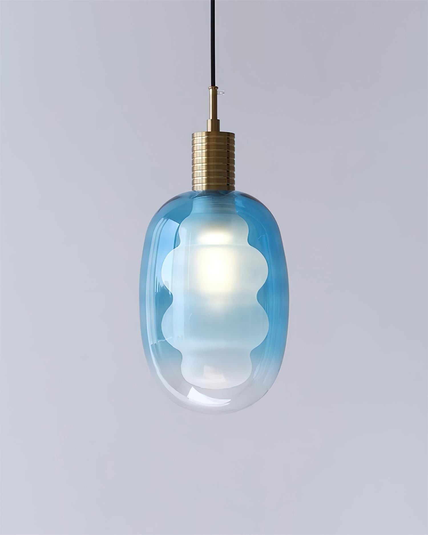 Nimbus Suspension Nuage en Verre Dégradé