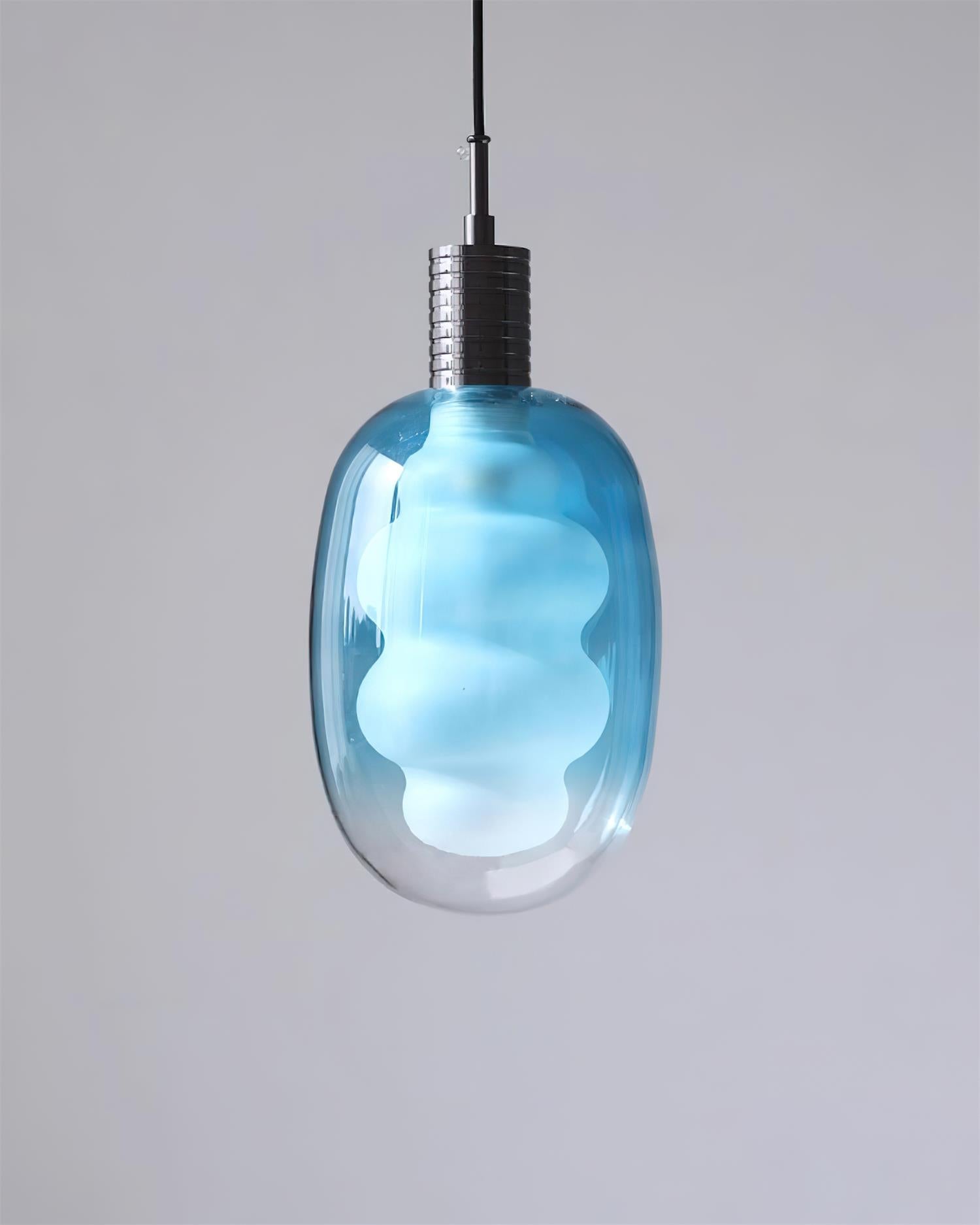 Nimbus Suspension Nuage en Verre Dégradé