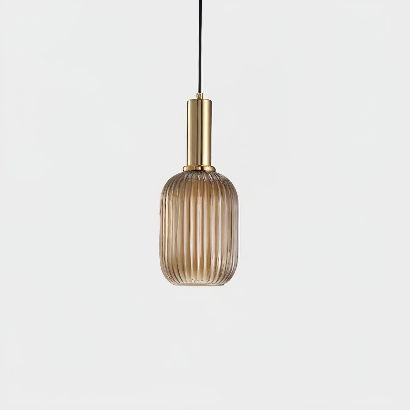 Elara Suspension Élégante à Rayures