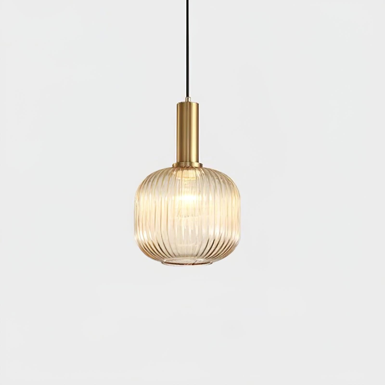 Elara Suspension Élégante à Rayures