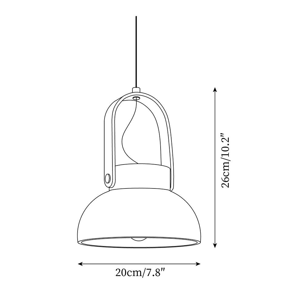 Cesta Travertin Suspension