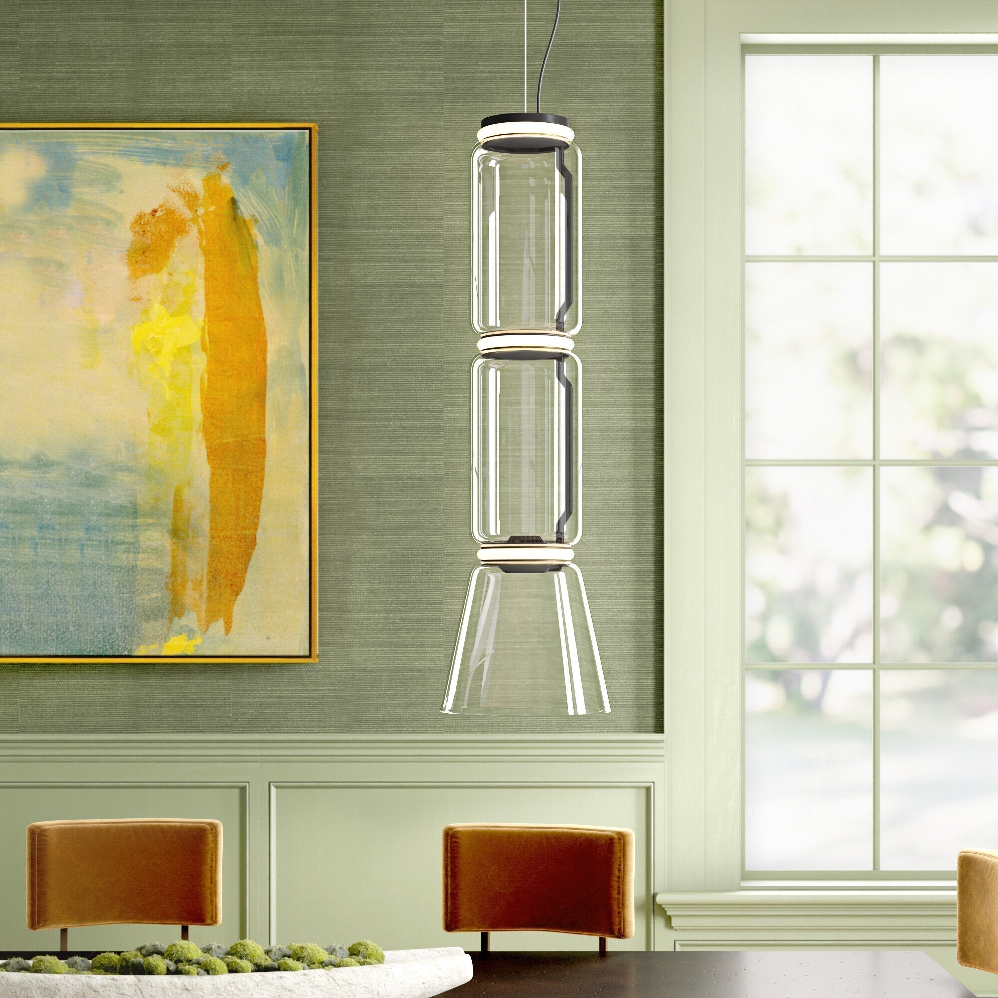 Solantis Suspension artistique industrielle